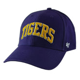 LSU Tigers NCAA '47 MVP Wordmark Logo Adjustable Purple Hat